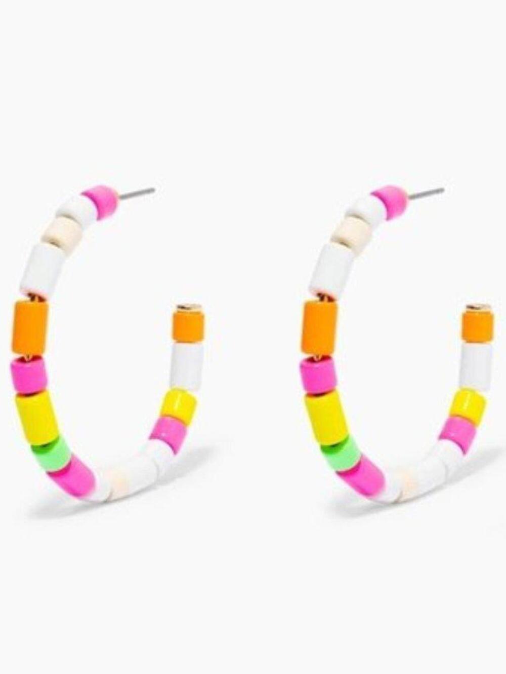 Roxanne Assoulin Shout Out Hoop Earrings